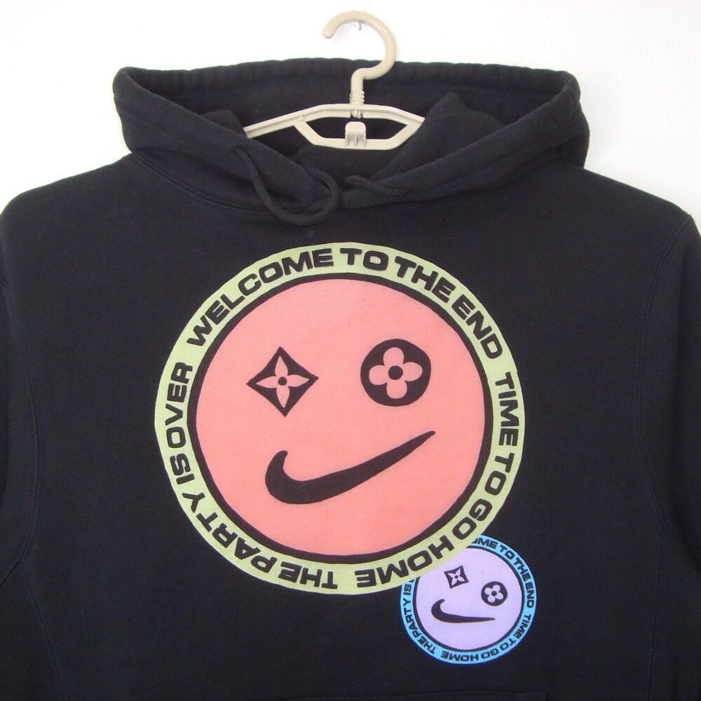 SECRET CLUB 'WELCOME TO THE END' Black Hoodie Sweatshirt Unisex